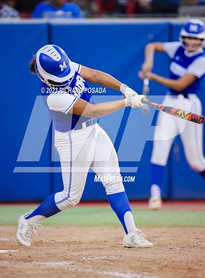 Thumbnail 1 in Frontier @ Madera (CIF CS Softball Championships-Division 2) photogallery.