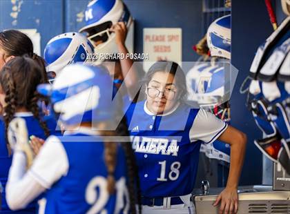 Thumbnail 1 in Frontier @ Madera (CIF CS Softball Championships-Division 2) photogallery.