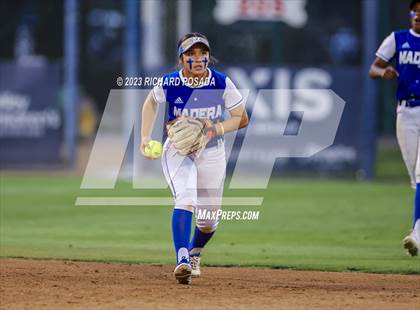 Thumbnail 3 in Frontier @ Madera (CIF CS Softball Championships-Division 2) photogallery.