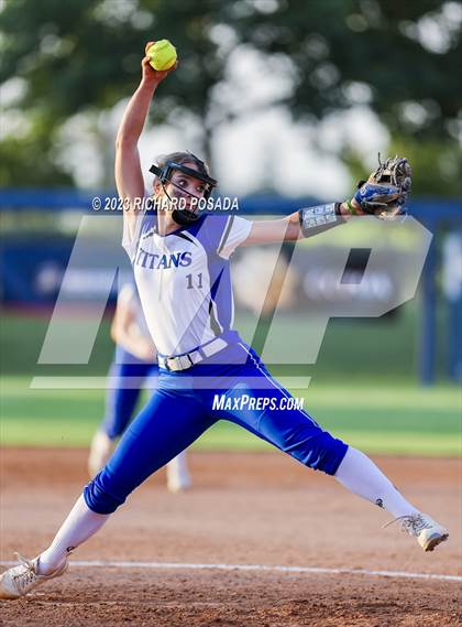 Thumbnail 1 in Frontier @ Madera (CIF CS Softball Championships-Division 2) photogallery.