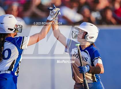 Thumbnail 1 in Frontier @ Madera (CIF CS Softball Championships-Division 2) photogallery.