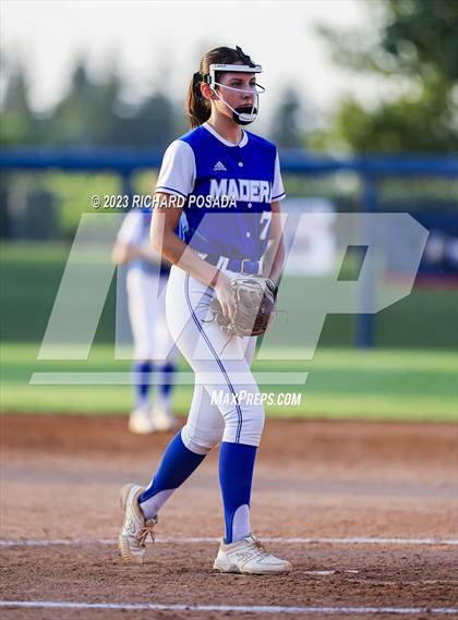 Thumbnail 1 in Frontier @ Madera (CIF CS Softball Championships-Division 2) photogallery.