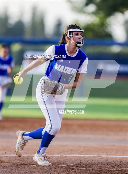 Thumbnail 2 in Frontier @ Madera (CIF CS Softball Championships-Division 2) photogallery.