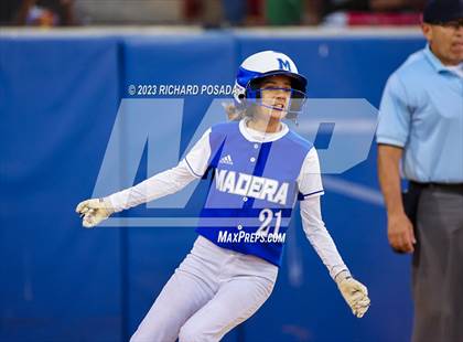 Thumbnail 1 in Frontier @ Madera (CIF CS Softball Championships-Division 2) photogallery.