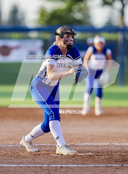 Thumbnail 2 in Frontier @ Madera (CIF CS Softball Championships-Division 2) photogallery.