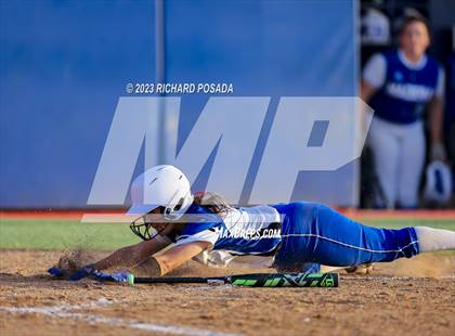 Thumbnail 1 in Frontier @ Madera (CIF CS Softball Championships-Division 2) photogallery.