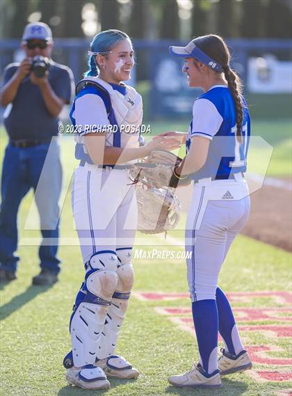 Thumbnail 1 in Frontier @ Madera (CIF CS Softball Championships-Division 2) photogallery.