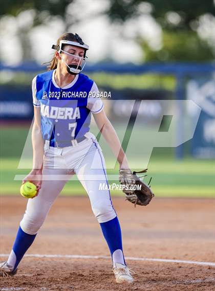 Thumbnail 2 in Frontier @ Madera (CIF CS Softball Championships-Division 2) photogallery.