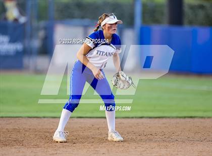 Thumbnail 1 in Frontier @ Madera (CIF CS Softball Championships-Division 2) photogallery.