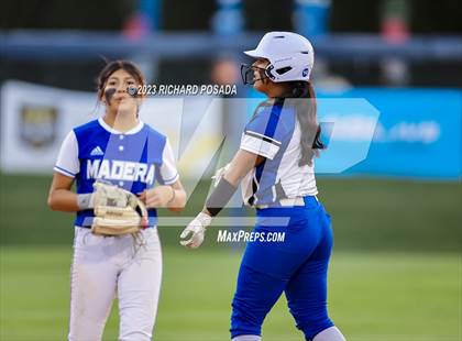 Thumbnail 1 in Frontier @ Madera (CIF CS Softball Championships-Division 2) photogallery.