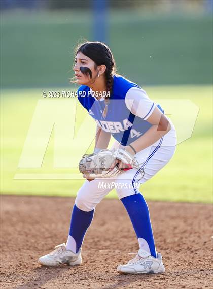 Thumbnail 2 in Frontier @ Madera (CIF CS Softball Championships-Division 2) photogallery.