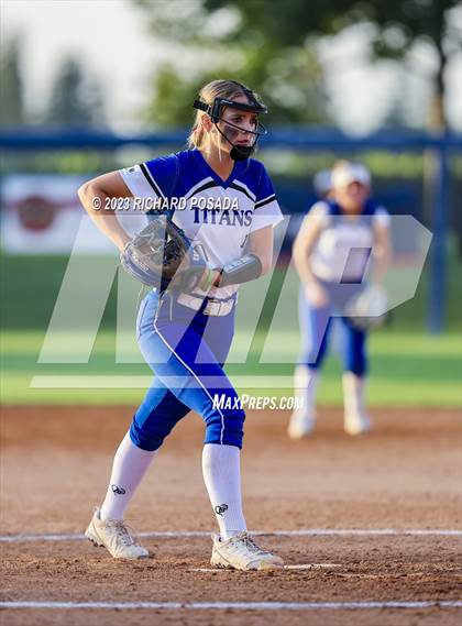Thumbnail 1 in Frontier @ Madera (CIF CS Softball Championships-Division 2) photogallery.