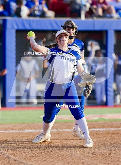 Thumbnail 3 in Frontier @ Madera (CIF CS Softball Championships-Division 2) photogallery.
