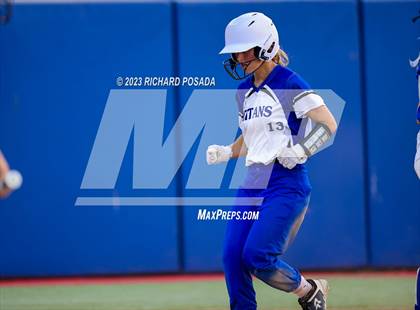 Thumbnail 1 in Frontier @ Madera (CIF CS Softball Championships-Division 2) photogallery.