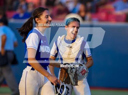 Thumbnail 1 in Frontier @ Madera (CIF CS Softball Championships-Division 2) photogallery.