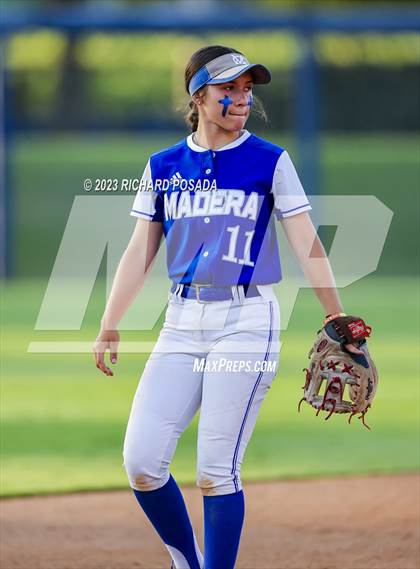 Thumbnail 3 in Frontier @ Madera (CIF CS Softball Championships-Division 2) photogallery.