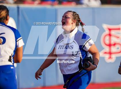 Thumbnail 1 in Frontier @ Madera (CIF CS Softball Championships-Division 2) photogallery.