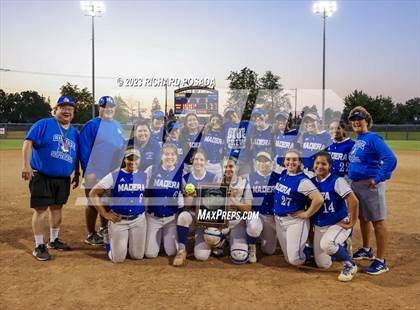 Thumbnail 1 in Frontier @ Madera (CIF CS Softball Championships-Division 2) photogallery.