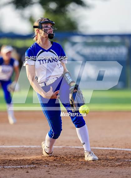 Thumbnail 2 in Frontier @ Madera (CIF CS Softball Championships-Division 2) photogallery.