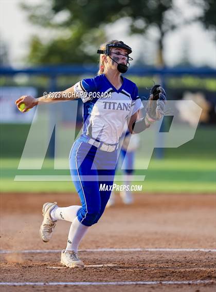 Thumbnail 3 in Frontier @ Madera (CIF CS Softball Championships-Division 2) photogallery.