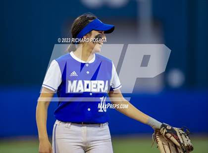 Thumbnail 1 in Frontier @ Madera (CIF CS Softball Championships-Division 2) photogallery.