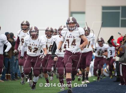 Thumbnail 2 in San Antonio Christian @ Prestonwood Christian (TAPPS Division 1 Round 1 Playoff) photogallery.