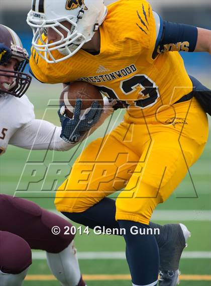 Thumbnail 1 in San Antonio Christian @ Prestonwood Christian (TAPPS Division 1 Round 1 Playoff) photogallery.