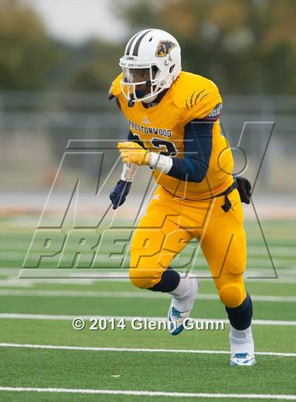 Thumbnail 1 in San Antonio Christian @ Prestonwood Christian (TAPPS Division 1 Round 1 Playoff) photogallery.