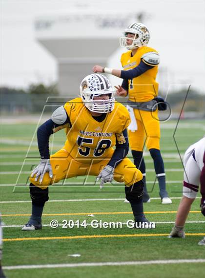 Thumbnail 3 in San Antonio Christian @ Prestonwood Christian (TAPPS Division 1 Round 1 Playoff) photogallery.