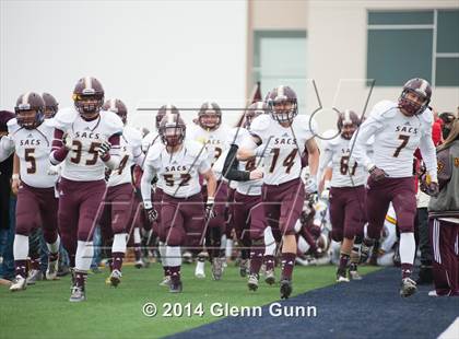 Thumbnail 3 in San Antonio Christian @ Prestonwood Christian (TAPPS Division 1 Round 1 Playoff) photogallery.