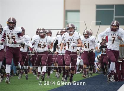 Thumbnail 1 in San Antonio Christian @ Prestonwood Christian (TAPPS Division 1 Round 1 Playoff) photogallery.