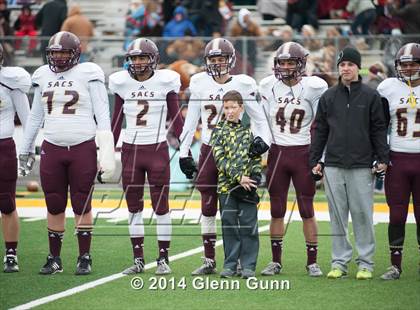 Thumbnail 2 in San Antonio Christian @ Prestonwood Christian (TAPPS Division 1 Round 1 Playoff) photogallery.