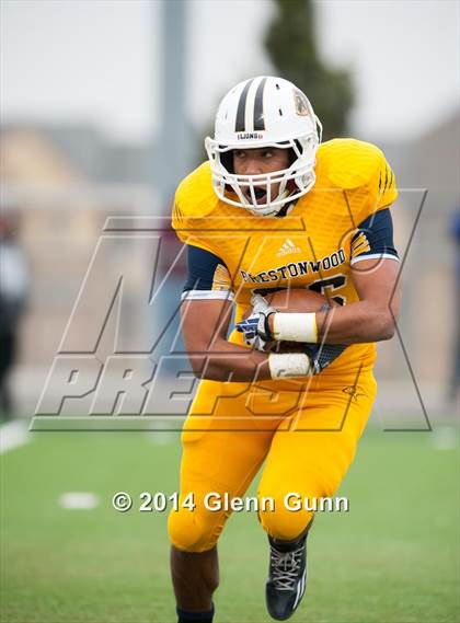 Thumbnail 2 in San Antonio Christian @ Prestonwood Christian (TAPPS Division 1 Round 1 Playoff) photogallery.