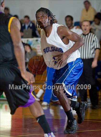 Thumbnail 1 in Jordan vs. Oakland Tech  (Modesto Christian Holiday Hoops)  photogallery.