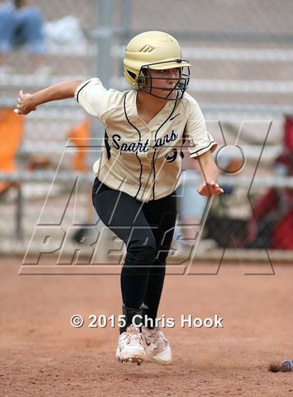 Thumbnail 3 in Vista Grande vs. Empire (Tucson Badger Invitational) photogallery.