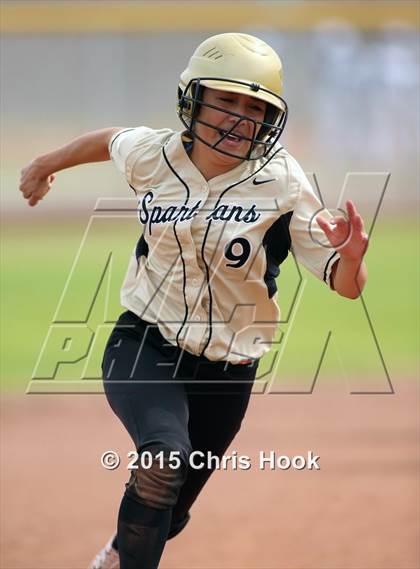 Thumbnail 3 in Vista Grande vs. Empire (Tucson Badger Invitational) photogallery.