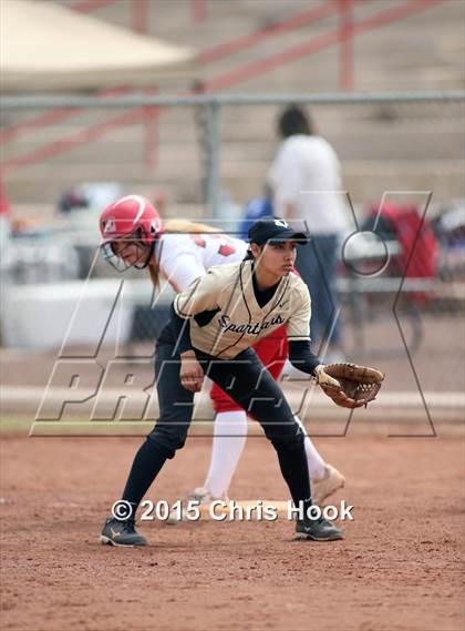 Thumbnail 2 in Vista Grande vs. Empire (Tucson Badger Invitational) photogallery.