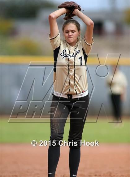 Thumbnail 3 in Vista Grande vs. Empire (Tucson Badger Invitational) photogallery.
