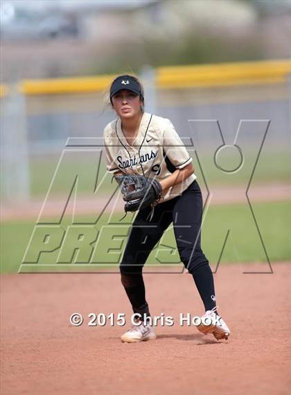 Thumbnail 3 in Vista Grande vs. Empire (Tucson Badger Invitational) photogallery.