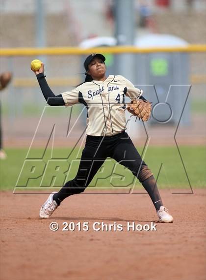 Thumbnail 3 in Vista Grande vs. Empire (Tucson Badger Invitational) photogallery.