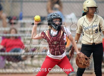 Thumbnail 2 in Vista Grande vs. Empire (Tucson Badger Invitational) photogallery.