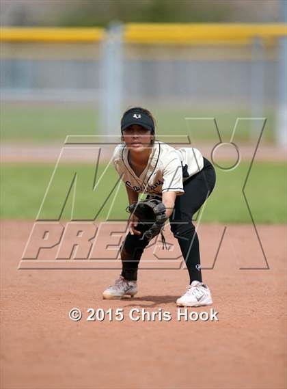 Thumbnail 2 in Vista Grande vs. Empire (Tucson Badger Invitational) photogallery.