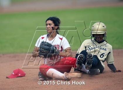 Thumbnail 2 in Vista Grande vs. Empire (Tucson Badger Invitational) photogallery.