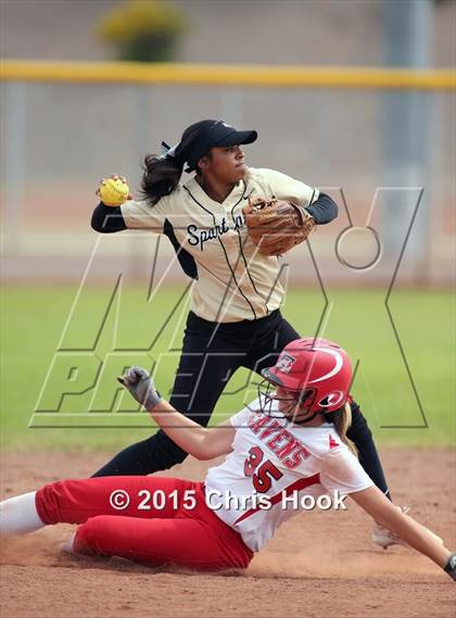 Thumbnail 2 in Vista Grande vs. Empire (Tucson Badger Invitational) photogallery.