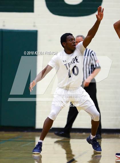 Thumbnail 1 in Tempe vs. Scottsdale Christian Academy (Holiday Invitational Tournament) photogallery.