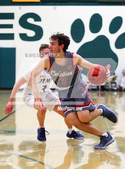 Thumbnail 1 in Tempe vs. Scottsdale Christian Academy (Holiday Invitational Tournament) photogallery.