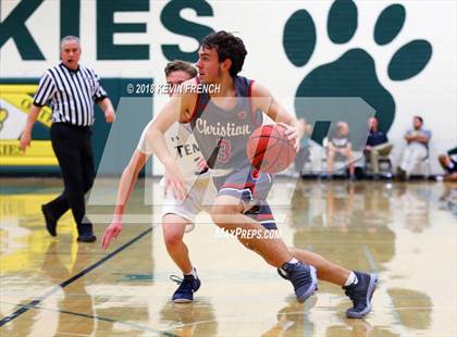 Thumbnail 2 in Tempe vs. Scottsdale Christian Academy (Holiday Invitational Tournament) photogallery.