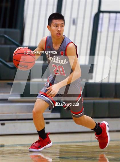 Thumbnail 2 in Tempe vs. Scottsdale Christian Academy (Holiday Invitational Tournament) photogallery.