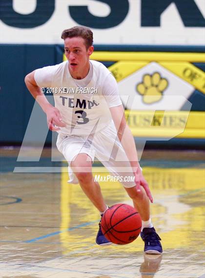 Thumbnail 1 in Tempe vs. Scottsdale Christian Academy (Holiday Invitational Tournament) photogallery.