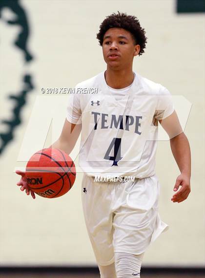 Thumbnail 2 in Tempe vs. Scottsdale Christian Academy (Holiday Invitational Tournament) photogallery.